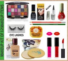 beauty makeup kit of 12 makeup items