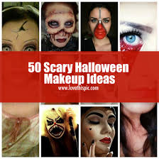 50 scary halloween makeup ideas