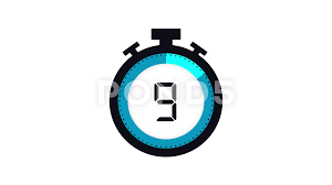colourful minimal countdown timer