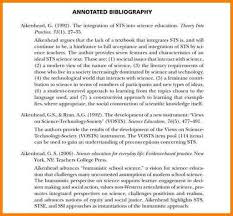    examples of an annotated bibliography apa   Annotated bibliography Image Annotated Bibliography
