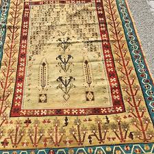 antique turkish prayer design kilim 4 6