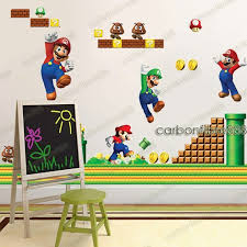 Super Mario Bros Wall Sticker Children