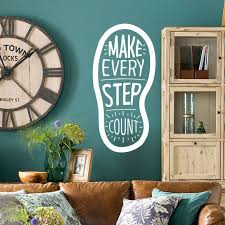 Make Step Count Wall Sticker Quotes