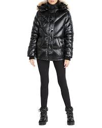 Pajar Faux Fur Trim Quilted Down Puffer