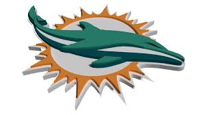 Dolphin logo design made easy with logo maker. Miami Dolphins Logo 3d Model