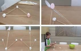 a catapult for kids using marshmallows