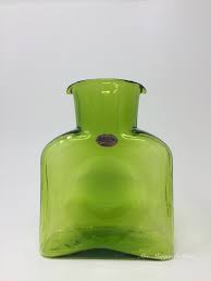 Blenko Glass Olive Green 384 Water