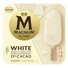 save on magnum ice cream bars white