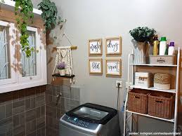 Rak mesin cuci organizer 2 susun hadir dengan desain yang modern dan minimalis,. 13 Ide Ruang Cuci Jemur Minimalis Di Rumah Manfaatkan Sisa Lahan
