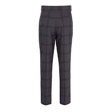 slazenger check golf trousers mens