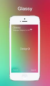 Glassy Wallpaper Screen Designer