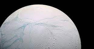Cassini Is About To Taste The Huge Geysers Of Enceladus gambar png