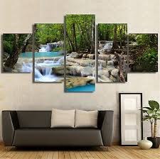 5 Pieces Canvas Wall Art Poster And