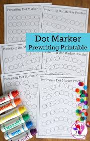 With a wide variety of fruits ( lemon, watermelon, strawberry when done, allow the marker to dry if you used one, and admire their work. Free Prewriting Dot Marker Printables Free Homeschool Deals C