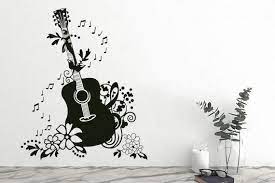 Wall Decal Guitar Stickers