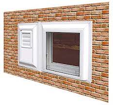 Does anyone know a vendor who sells a basement window that has a vent hole for a dryer vent. Amazon Com Dryer Vent And Hopper Window Combination 36 W X 24 H Right Side Vent Home Improvement