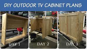 Apollo outdoor tv enclosure easy installation. Outdoor Tv Cabinet With Double Doors Downloadable Building Plan Outdoor Tv Cabinet Diy Hot Tub Outdoor Tv