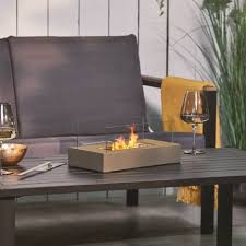 Vonhaus Tabletop Fireplace Bioethanol
