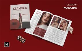 glamour magazine template 207168