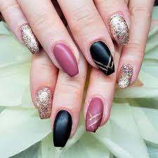 Therefore, here we could displaying you how incredibly well it works with each short as well as allongé nails. 30 Trendy Short Coffin Nails Design Ideas Naildesignsjournal Com Short Coffin Nails Designs Fancy Nails Designs Coffin Nails Designs