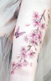 What does cherry blossom tattoo mean?