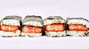 spam musubi is my go to anytime snack
