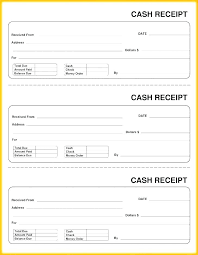 Free Payment Templates Design Cash Received Receipt Template