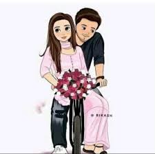 cute couple cartoon images ch nd k