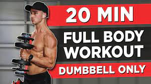 20 minute full body workout dumbbells