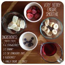 very easy berry ensure smoothie recipe