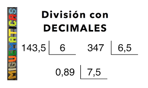 Resultado de imagen de decimales