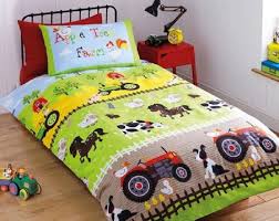 tractor cot bed duvet set clothing