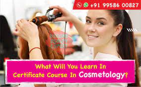 certificate course in cosmetology