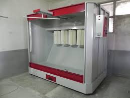powder coating booth and oven powder