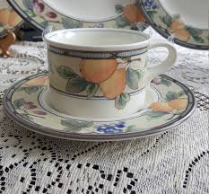 Garden Harvest Intaglio China Set