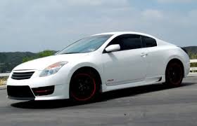 Nissan Altima Coupe With Red Accents I