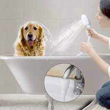 For use on a showerhead or sink faucet. Besmon Pet Shower Sprayer For Bathtub Tub Spout Shower Sprayer Slip On Shower Hose Shower Attachment For Tub Faucet Dog Sprayer Shower Attachment Sink Sprayer Attachment Portable Shower Head Buy Online In Bahamas At Bahamas Desertcart Com Productid