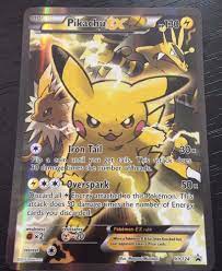 • *new* quarantine pikachu & eevee gx full arts. Pokemon Tcg Pikachu Ex Xy124 Full Art Holo Promo Card Ultra Rare