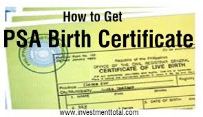 Check spelling or type a new query. Psa Birth Certificate Trading Investing