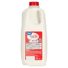 whole vitamin d half gallon plastic jug