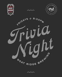 Nov 24, 2020 · goat black friday play innovation trivia questions and answers today (november 24, 2020), question 1: Goat Ridge Brewing Co Posts Facebook