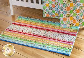 create a beautiful rug from a jelly