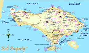 denpasar map and denpasar satellite image