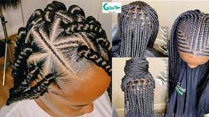 black braided hairstyles 2020