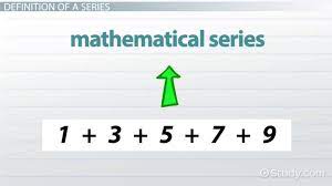 Mathematical Series Formula Concept