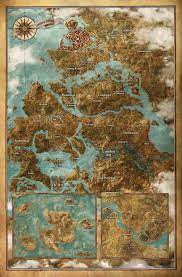 Ведьмак 3 - Карта, игровой мир