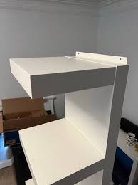 Ikea Lack White Wall Shelf Unit