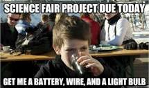 Science fair project due today get me a battery, wire, and a ...