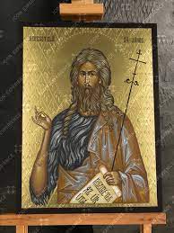 Saint John The Baptist Handmade Icon