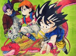 The legacy of goku ii was released in 2002 on game boy advance. Dragon Ball Gt Color By Sunnydjoka On Deviantart